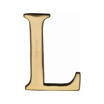 M Marcus Heritage Brass Letter L - Pin Fix 51mm